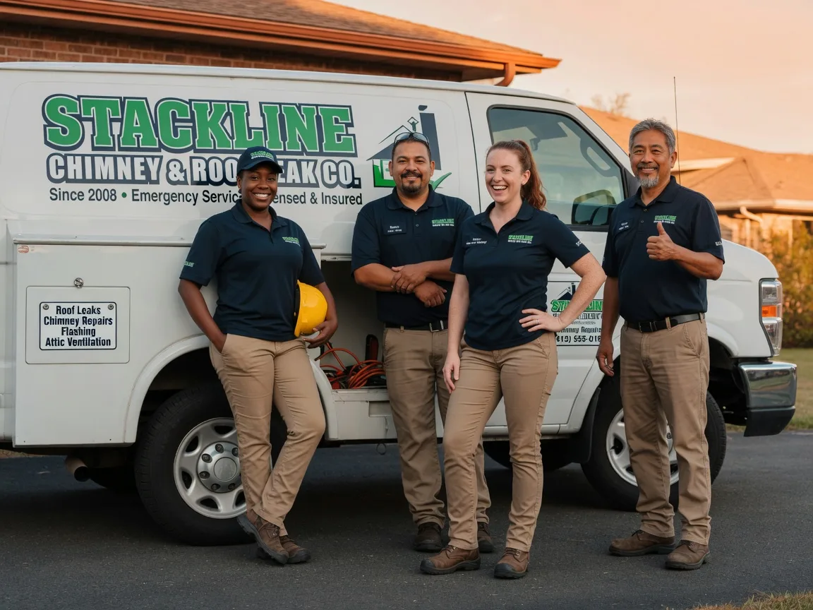 Chimney flashing repair company in Clarence, IA